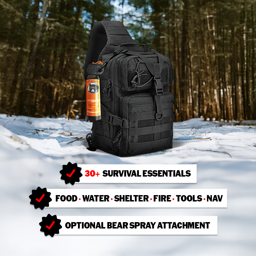The Safe Trail 'Survive All' Go Bag - Tanks Treasures