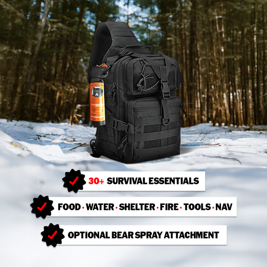 The Safe Trail 'Survive All' Go Bag - Tanks Treasures