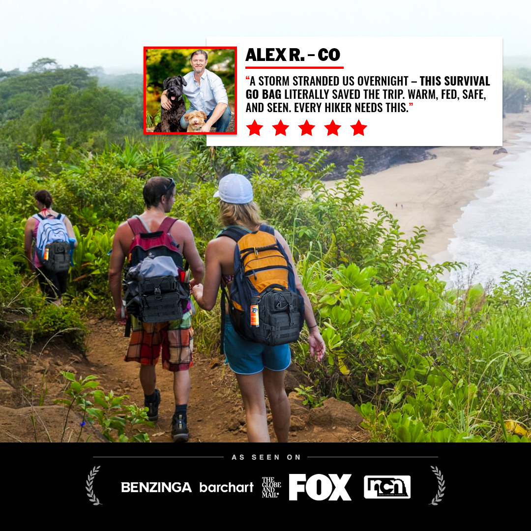 The Safe Trail 'Survive All' Go Bag - Tanks Treasures