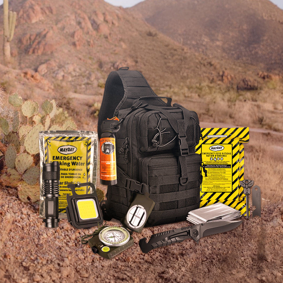 The Safe Trail 'Survive All' Go Bag - Tanks Treasures