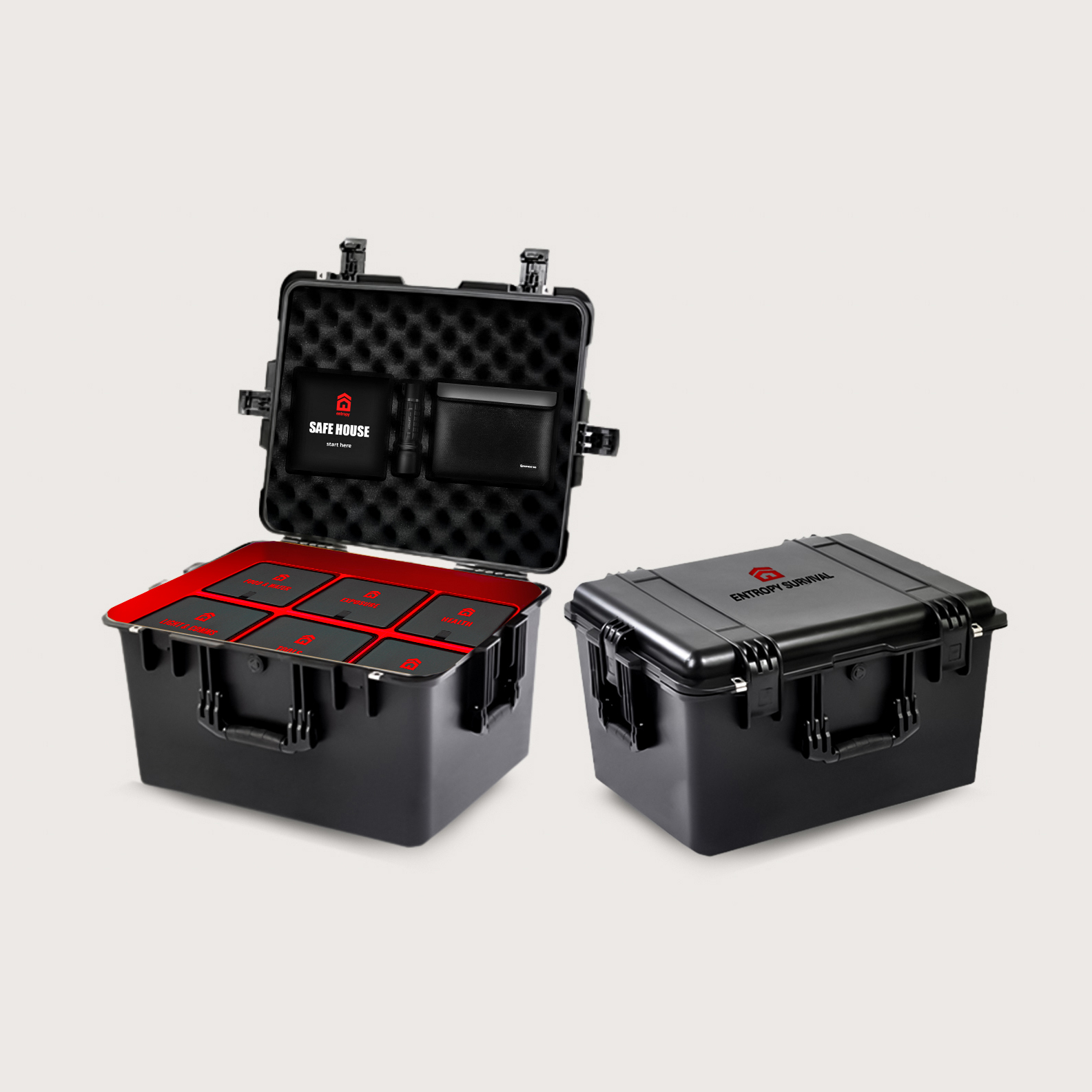 The Safe House Survival Kit | 72-Hour Emergency Kit - Tanks Treasures