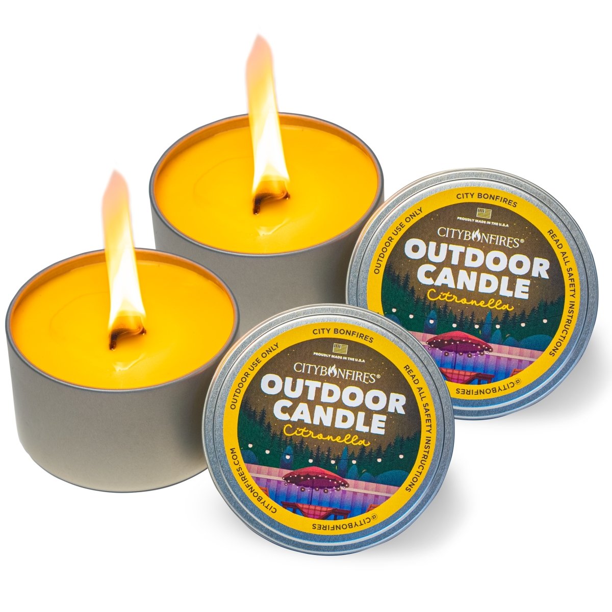 The Outdoor Candle - Citronella - Tanks Treasures