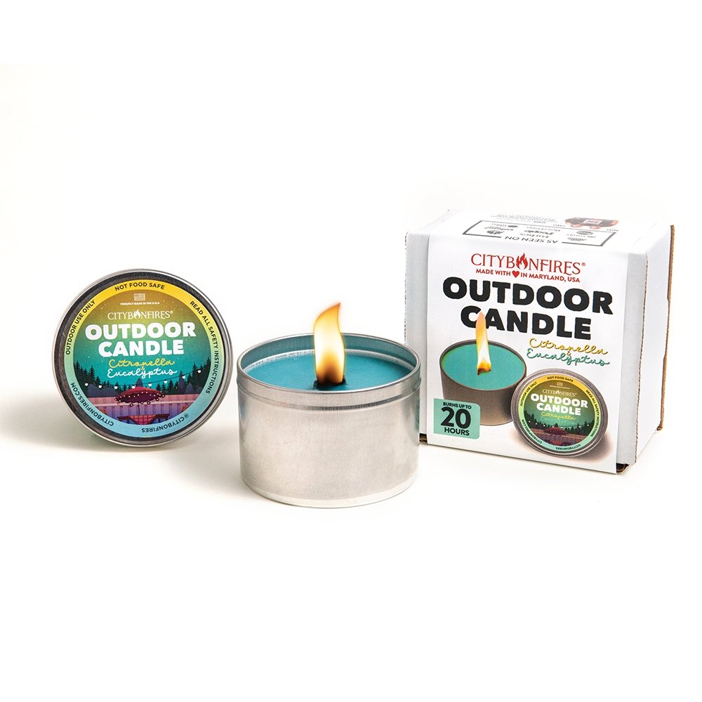 The Outdoor Candle - Citronella and Eucalyptus - Tanks Treasures