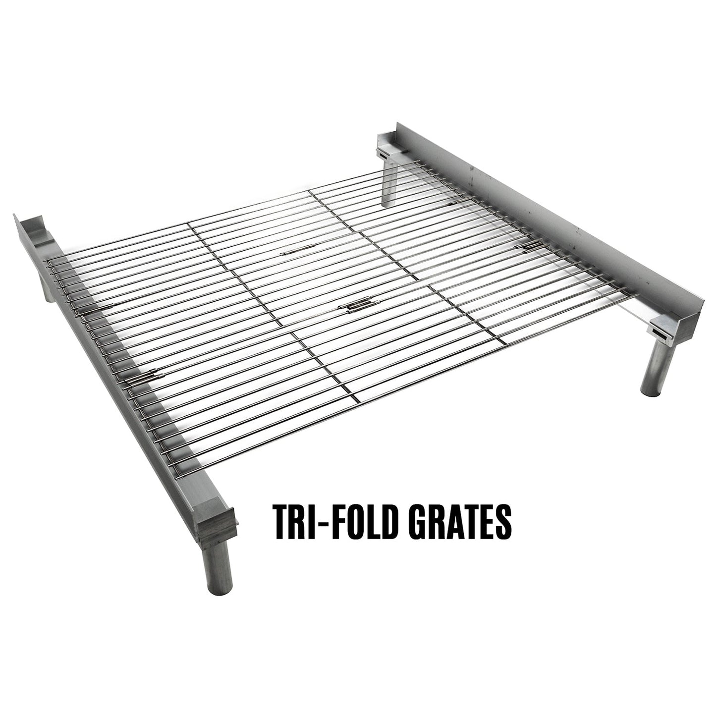 Pop-Up Fire Pit Grill Grate - Tanks Treasures