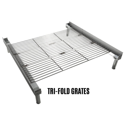 Pop-Up Fire Pit Grill Grate - Tanks Treasures