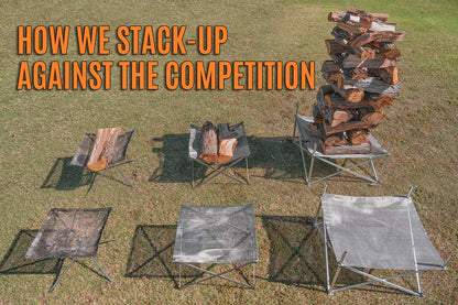 Fireside Outdoor Pop-Up Fire Pit 24" Ultra Lite - Tanks Treasures